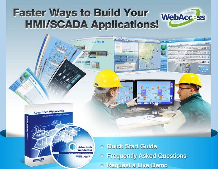 WebAccess là gì? Phần mềm HMI/SCADA trên nền web của Advantech