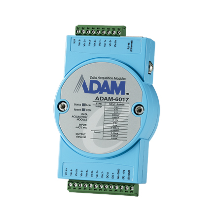 Bộ thu thập tín hiệu Analog ADAM-6017 Bo thu thap tin hieu Analog ADAM 6017