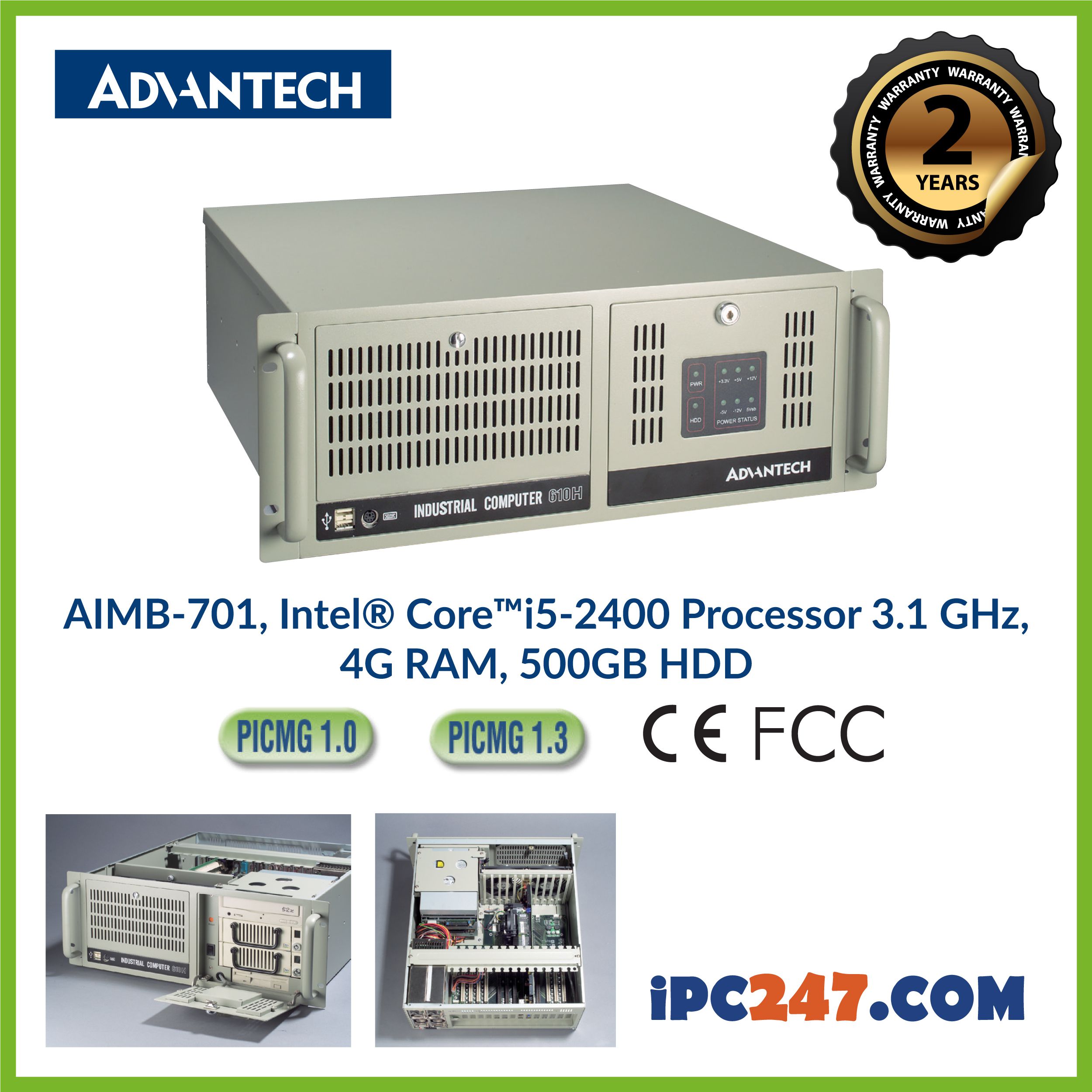 Dòng máy tính công nghiệp Advantech IPC