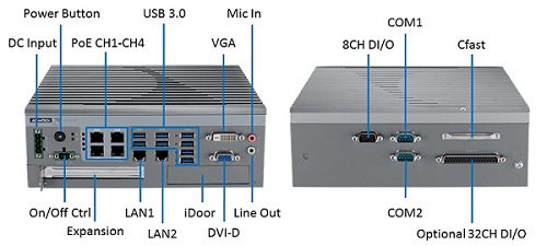 Máy tính công nghiệp không quạt AIIS-5410P
