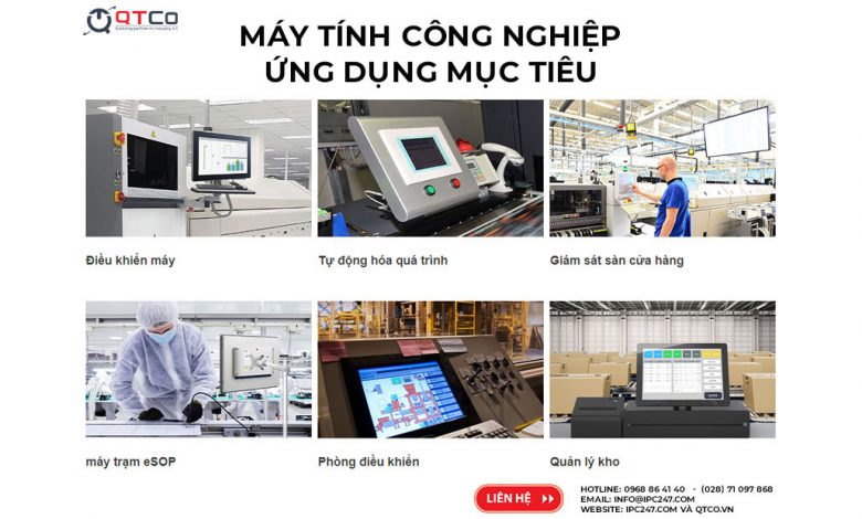 Ung dung may tinh cong nghiep