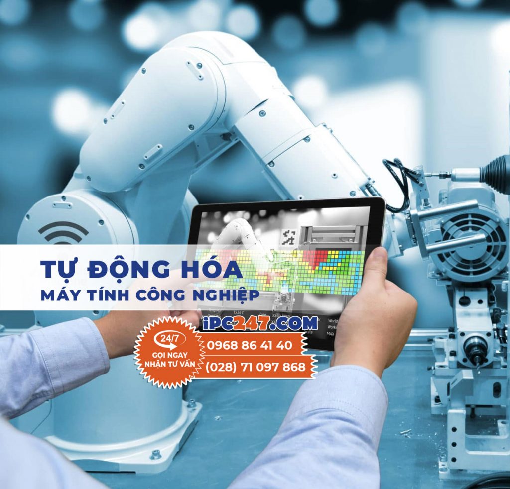 Ứng dụng máy tính công nghiệp IOT 2 ung dung may tinh cong nghiep robot