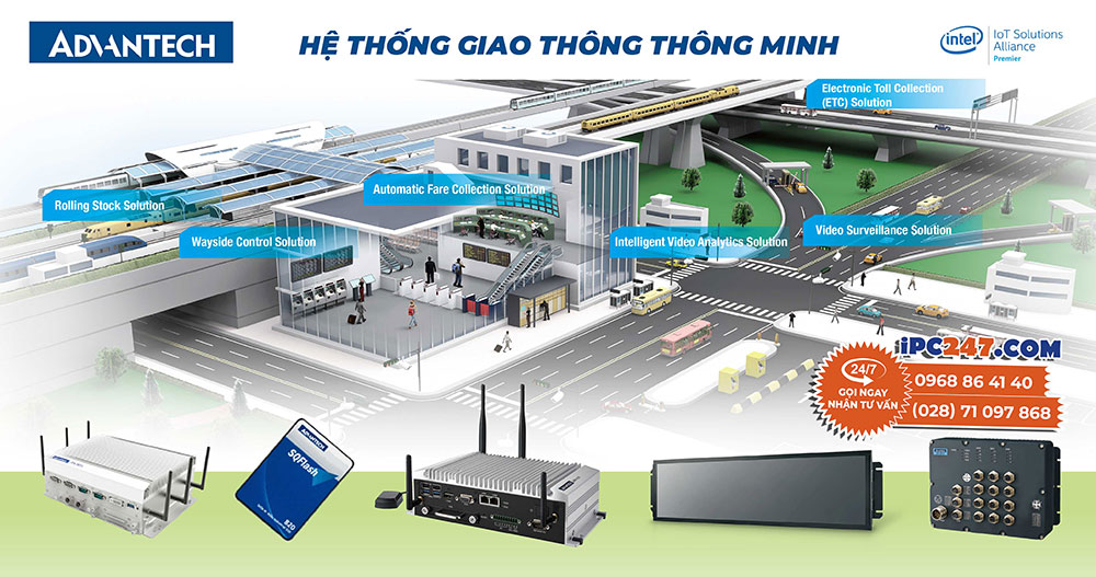 Ứng dụng Advantech trong giao thông