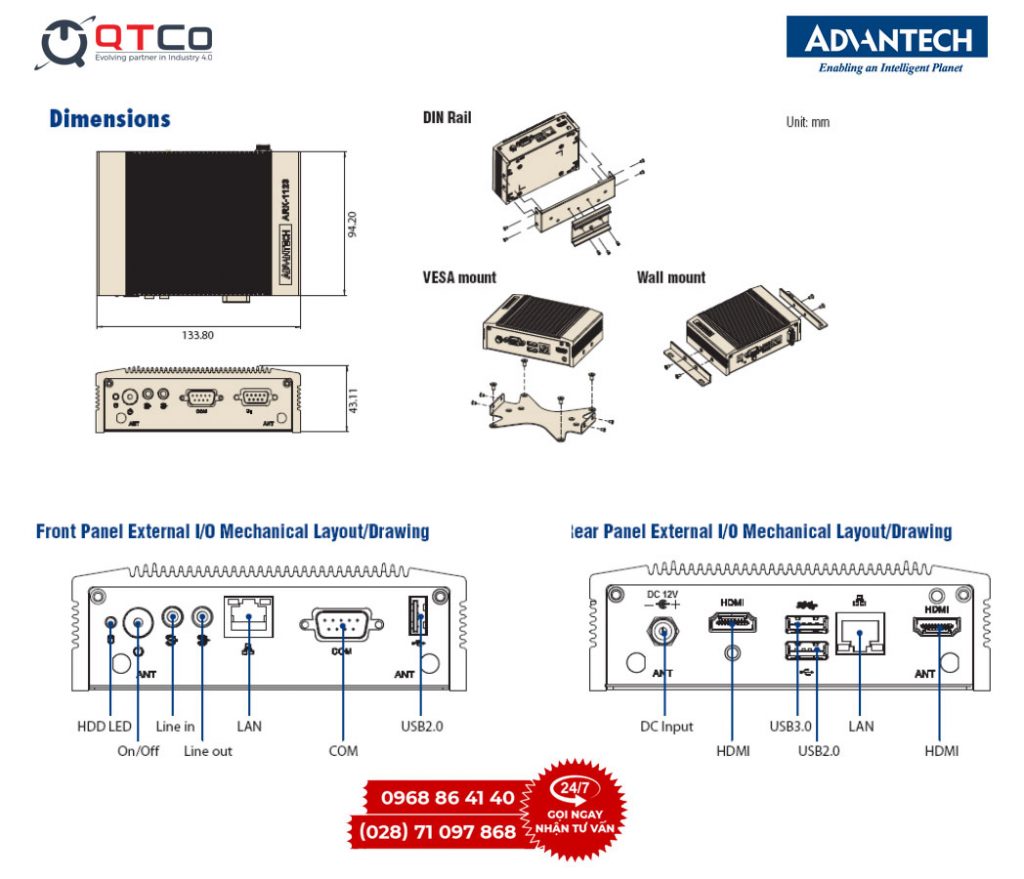 Máy chủ EPD-ARK-1123H Advantech 3 May chu EPD-ARK-1123H Advantech