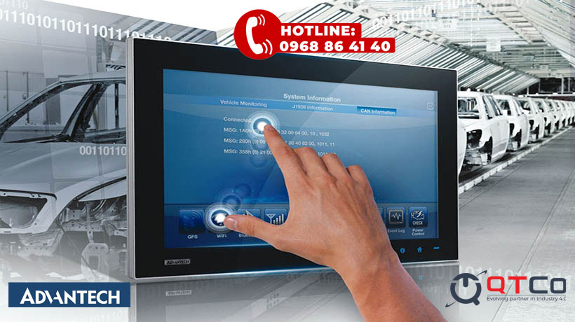 Các dự án được ứng dụng màn hình máy tính công nghiệp 2 man hinh cong nghiep advantech