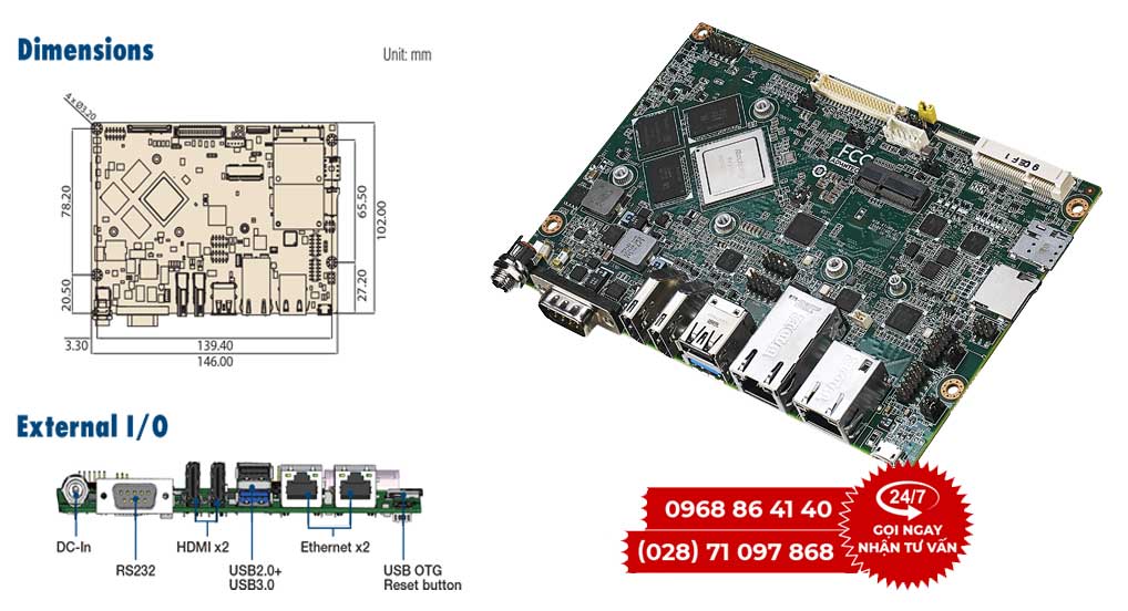 May tinh bang don Advantech RSB-4710