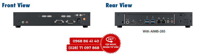 Máy tính nhúng không quạt EPC-T2285 mã EPC-T22857A-00Y1E 2 EPC-T22857A-00Y1E detail