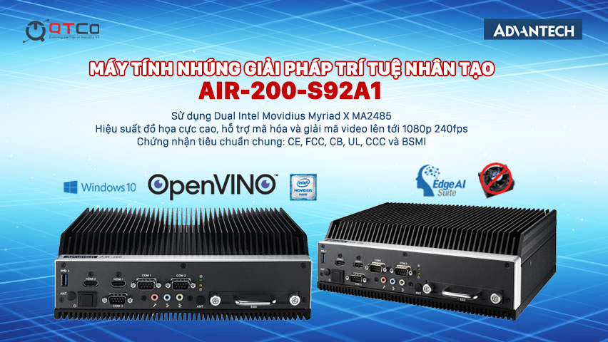 AIR-200-S92A1 - triển khai mô hình AI với OpenVINO