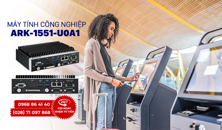 Máy tính nhúng siêu mỏng không quạt Advantech ARK-1551-U0A1 1 ad ark 1551 main 1
