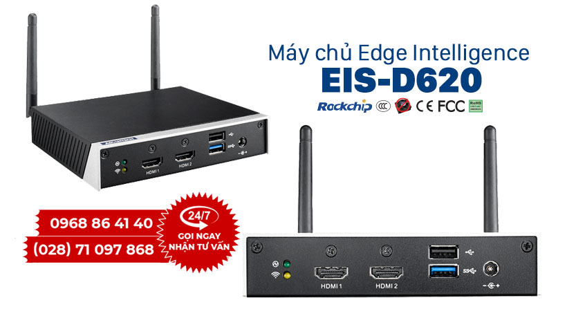 Máy chủ Edge Intelligence EIS-D620 2 Edge Intelligence EIS-D620 main