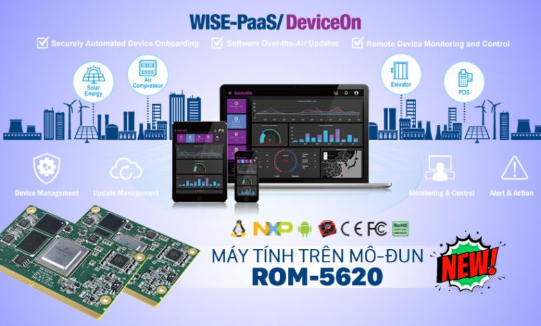 May tinh tren mo-dun ROM-5620 ung dung