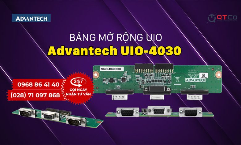 Bảng mở rộng UIO Advantech UIO-4030 1 ad uio 4030 bia 1