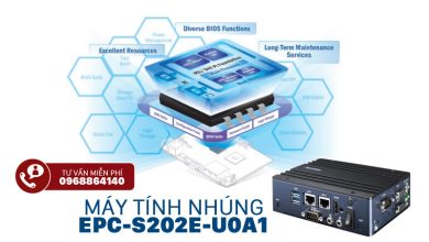 Máy tính nhúng mỏng không quạt EPC-S202E-U0A1