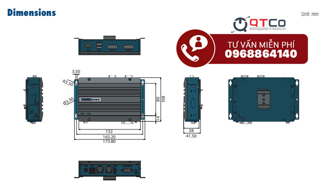 Máy tính hộp Advantech EPC-R3710