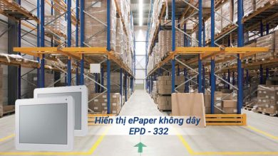 hiển thị ePaper không dây EPD - 332