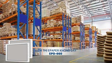 Hiển thị epaper không dây EPD-660