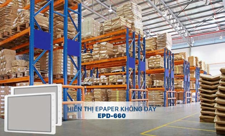 Hiển thị epaper không dây EPD-660