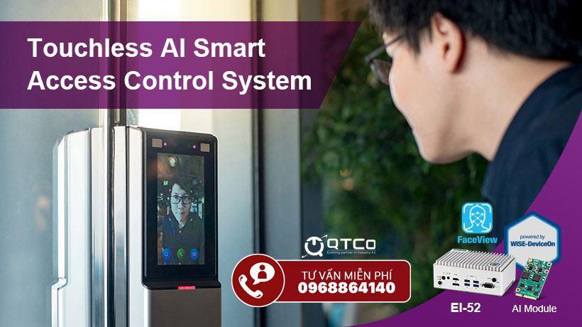 Giải pháp trí tuệ nhân tạo FaceView-Mask Advantech các sản phẩm công nghiệp