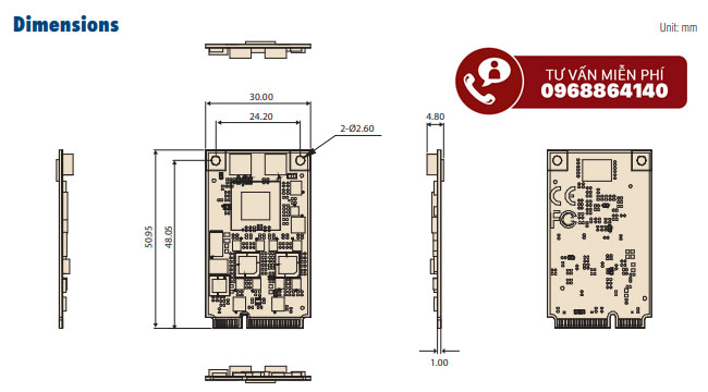 Giải pháp trí tuệ nhân tạo Mô-đun VEGA-230 2 Giải pháp trí tuệ nhân tạo VEGA-230 Advantech