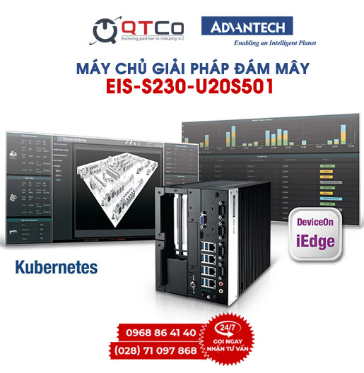 Máy chủ Giải pháp đám mây Advantech Edge EIS-S230-U20S501 3 Advantech Edge EIS-S230-U20S501 mang đến sự tiện lợi