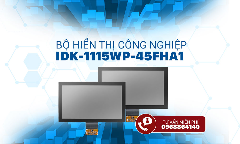IDK-1115WP-45FHA1 - bộ màn hình Full HD 15,6 inch chống chói