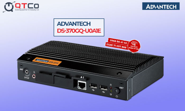 Giải pháp biển báo kỹ thuật số cấp độ đầu vào Advantech DS-370GQ-U0A1E 1 Advantech DS 370GQ U0A1E