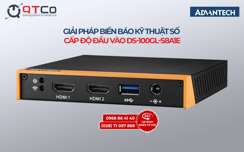 Giải pháp biển báo kỹ thuật số cấp độ đầu vào DS-100GL-S8A1E
