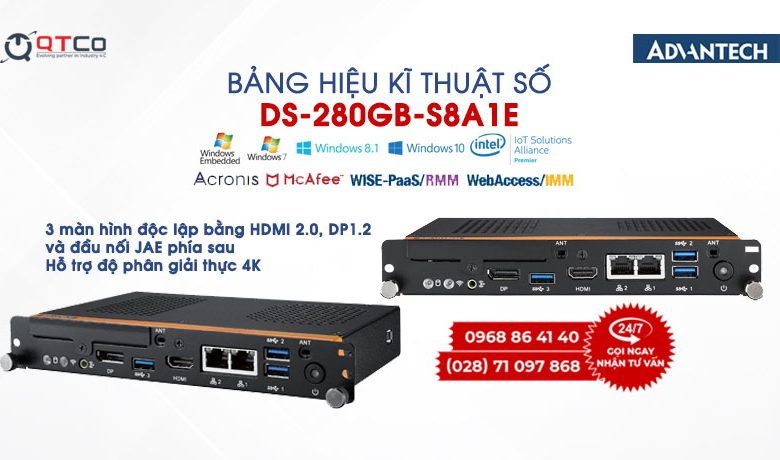 Khám phá bảng hiệu kỹ thuật số Advantech DS-280GB-S8A1E 1 ad ds 280 bia 780x460 1