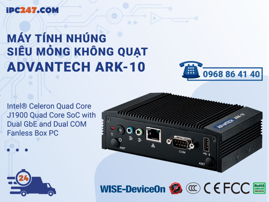Máy tính nhúng siêu mỏng không quạt Advantech ARK-10 mã ARK-10-U0A3 3 z2980411764674 e62c4656300e0eb5cdc1dbb7f889a8a8