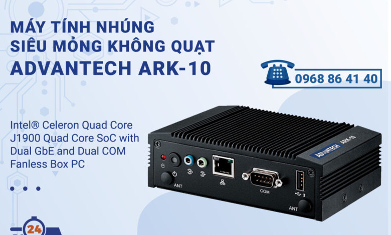 Máy tính nhúng siêu mỏng không quạt Advantech ARK-10 mã ARK-10-U0A3 1 z2980411764674 e62c4656300e0eb5cdc1dbb7f889a8a8
