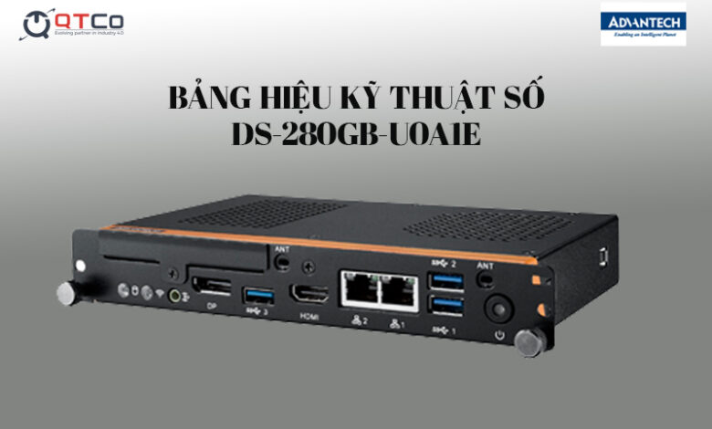 Bảng hiệu kỹ thuật số DS-280GB-U0A1E 4 DS 280GB
