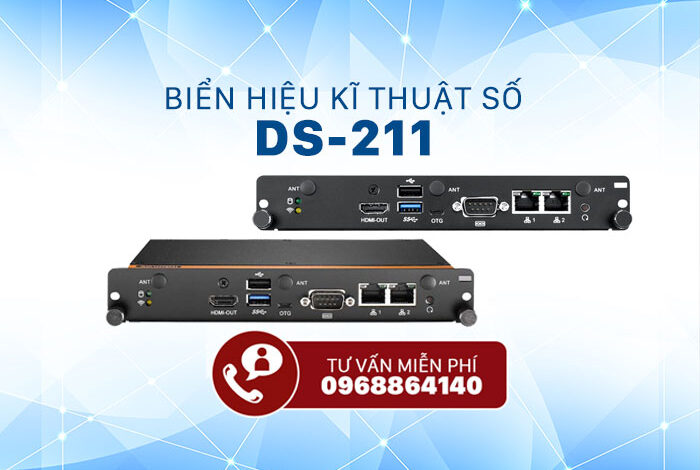 Giải pháp biển hiệu kỹ thuật số mô-đun DS-211 1 IPC DS 211 BIA 1