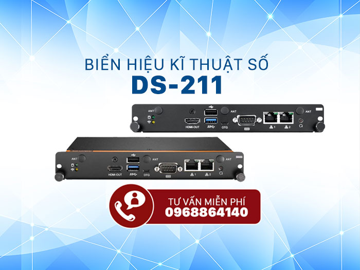 Giải pháp biển hiệu kỹ thuật số mô-đun DS-211 3 Giải pháp biển hiệu kỹ thuật số mô-đun DS-211