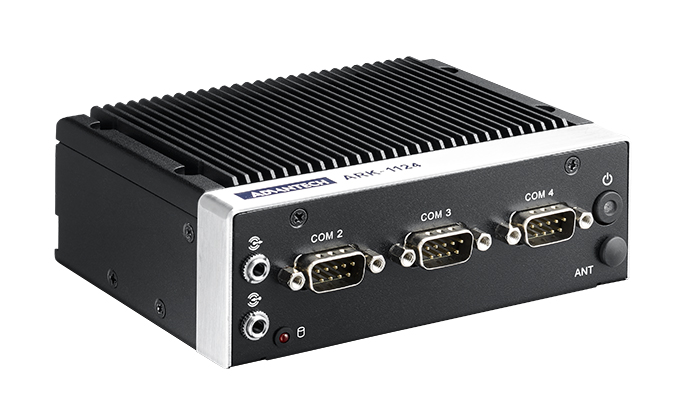 Máy tính nhúng siêu mỏng không quạt Advantech ARK-1124H mã ARK-1124H-S6A2 5 ARK 1124H S6A2 Advantech