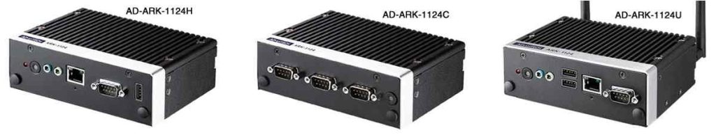 Máy tính nhúng siêu mỏng không quạt Advantech ARK-1124H mã ARK-1124H-S6A2 2 May tinh nhung sieu mong khong quat Advantech ARK 1124H