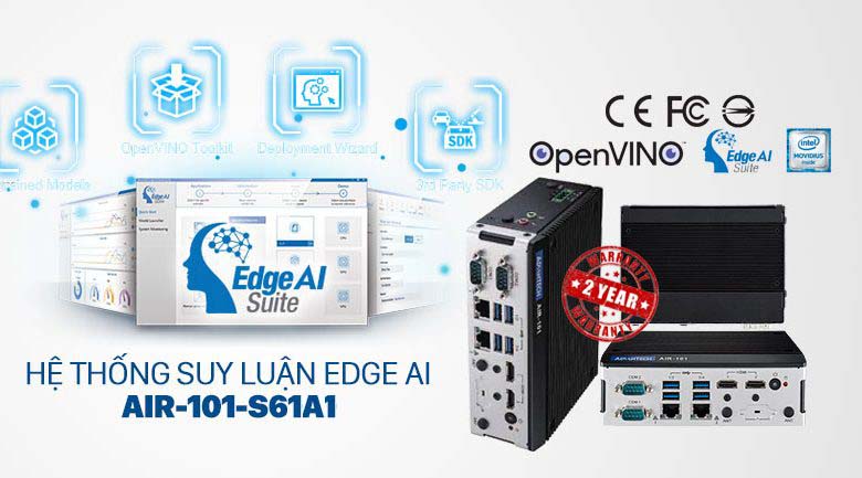 Giải pháp Edge AI AIR-100-S61A1 3 Giải pháp Edge AI AIR-100-S61A1 giúp doanh nghiệp sẽ tiết kiệm được chi phí vận hành và nhân lực