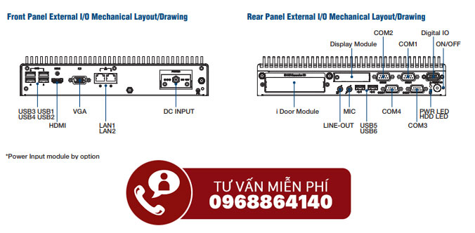 <strong>Máy tính nhúng Giải pháp trí tuệ EIS-D150-E1DS641</strong> 2 EIS-D150-E1DS641 Advantech cung cấp một giải pháp hoàn thiện hơn để thu thập dữ liệu IoT