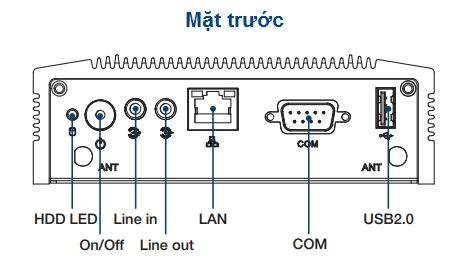 Máy tính nhúng không quạt Advantech ARK-10 mã ARK-10-U0A2E 4 ARK 10 ma ARK 10 U0A2E