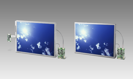 Hệ thống hiển thị công nghiệp Advantech IDK-1108 SVGA 4 man hinh LCD cong nghiep